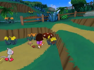 Dora the Explorer - Journey to the Purple Planet screen shot game playing